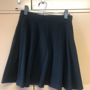 CLASSIC BLACK SKATER SKIRT